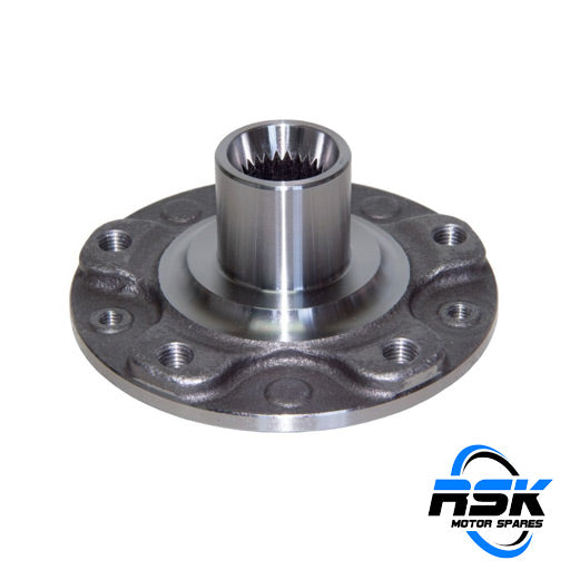 Renault Duster, Fluence & Scenic III Front Wheel Hub Flange (402021241R). 23-spline, 5x114.3mm PCD forged steel bare hub core. Fast South African delivery. 1002HUB.