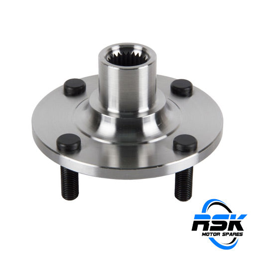 Ford Fiesta, Figo, Focus & Mazda 2 Front Wheel Hub Flange (8V51-1104-AA). 25-spline, 4x108mm PCD forged steel bare hub core. Fast South African delivery. 499AHUB