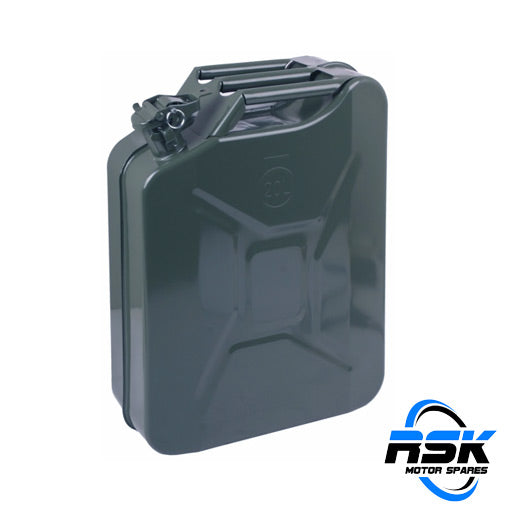 Heavy-Duty Steel Fuel Jerry Can (20 Litre - UN/CE Certified)