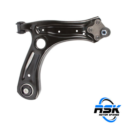 VW Polo, Polo Vivo & Audi A1 Right Front Lower Control Arm (6Q0 407 152 E). Complete wishbone with bushings. Fast South Africa delivery.