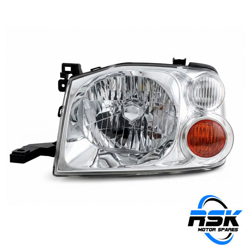 Nissan Hardbody D22 & NP300 "Wolf" (2003–2019) Front Left Hand Side (LHS / Passenger Side) Main Headlamp Assembly. RSK Motor Spares. Fast South Africa delivery.