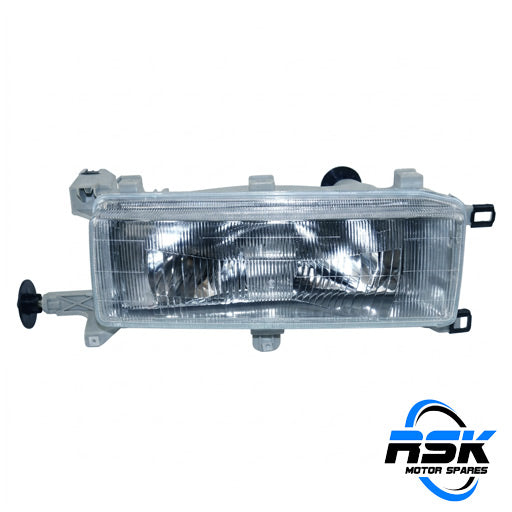 Toyota Cressida RX72, MX73 & MX75 (1988–1992) Front Right Hand Side (RHS / Driver Side) Main Headlamp Assembly. RSK Motor Spares. Fast South Africa delivery.