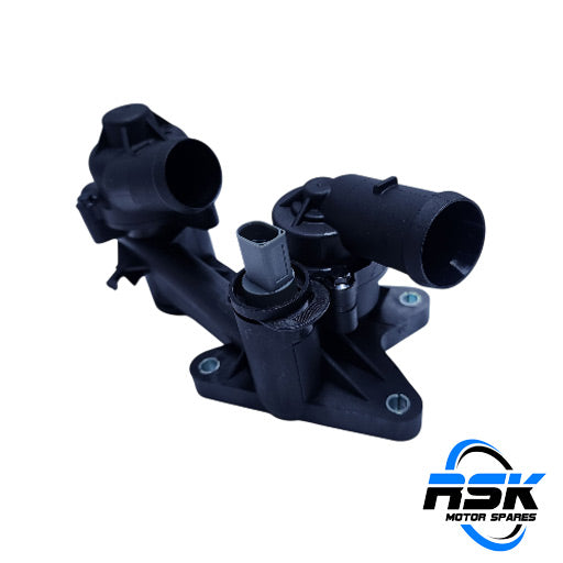 VW Polo, Golf, Jetta, Passat - Thermostat with Housing
