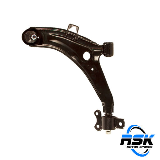 Hyundai Elantra & Tiburon Left Front Lower Control Arm (54500-29000). Complete wishbone with bushings. Fast South Africa delivery.