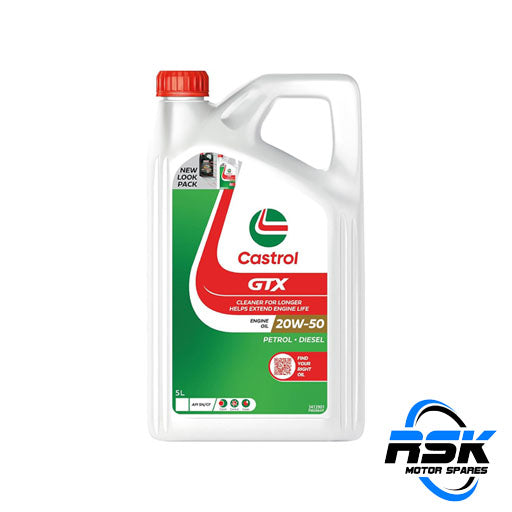 Castrol GTX 20w-50 Motor Oil 5L