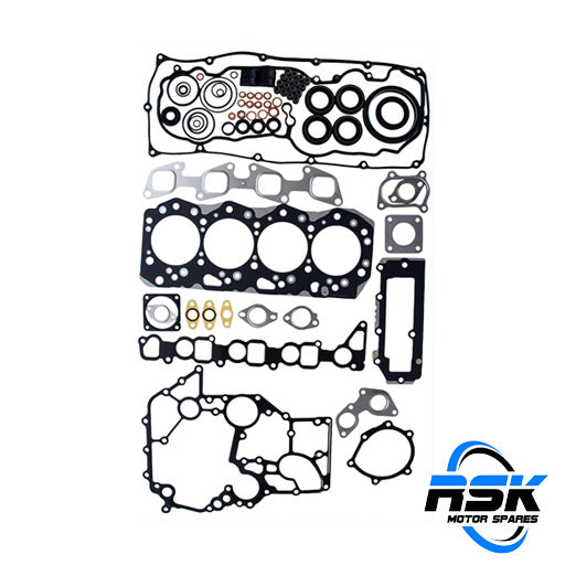 Isuzu KB250 D-TEQ & D-Max 2.5 TD (4JK1-TC Engine) Full Engine Overhaul Gasket Set (8-98016480-1). Complete MLS head and block seal kit. Fast South Africa delivery.