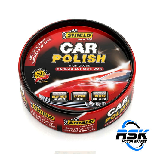 Shield Carnauba Car Polish Paste Wax 200ml (SH130). High-gloss shine & UV paint protection. Fast South Africa delivery.