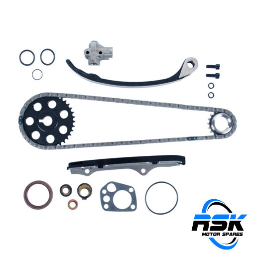 Nissan Hardbody NP300, Pathfinder & Sani 2.4i 12V KA24E Timing Chain Kit (13028-40F01). Forged steel chain. Fast South Africa delivery.