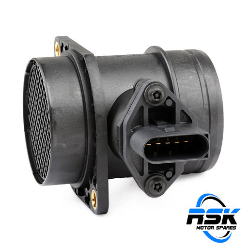 Audi A3, A4, A6, TT & VW Golf IV, Jetta IV, Passat B5 1.6 / 1.8T / 2.0 Mass Air Flow (MAF) Sensor (06A906461A / 0280218002). RSK Motor Spares. Fast South Africa delivery.