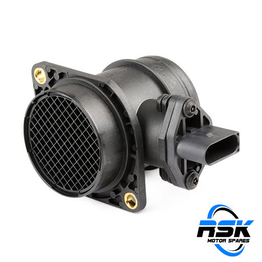 Audi A3, A4, A6, TT & VW Golf IV, Jetta IV, Passat B5 1.6 / 1.8T / 2.0 Mass Air Flow (MAF) Sensor (06A906461A / 0280218002). RSK Motor Spares. Fast South Africa delivery.