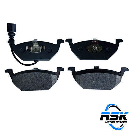 VW Golf, Polo, Caddy, Beetle & Audi A1, A3 Front Disc Brake Pads (1K0698151F / D3295). FS III system. Fast South Africa delivery.